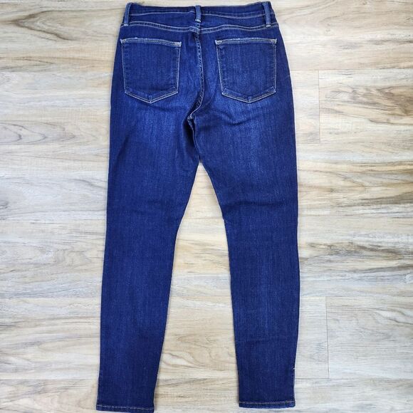 ☔️🔸️Frame Blue Le High Skinny Leg Jeans Size 6/28 - Picture 4 of 14